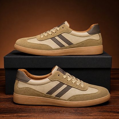 Staverton Classic Low Top Trainers - Khaki
