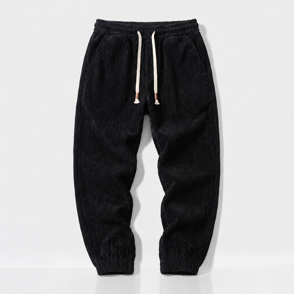 Stillford Velvet Trousers - Black