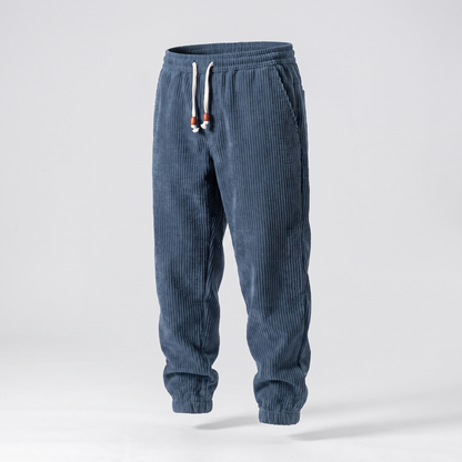 Stillford Velvet Trousers - Blue