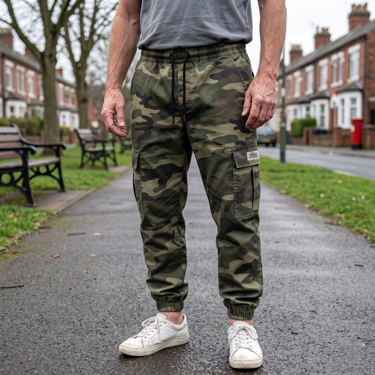 Stormwick Camo Cargo Joggers