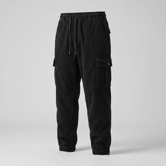 Streetflex Cargo Pants - Black