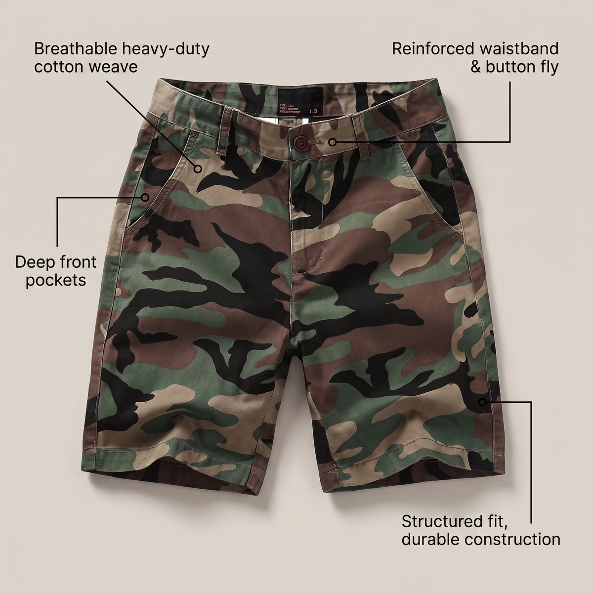 Tactical Flex Shorts