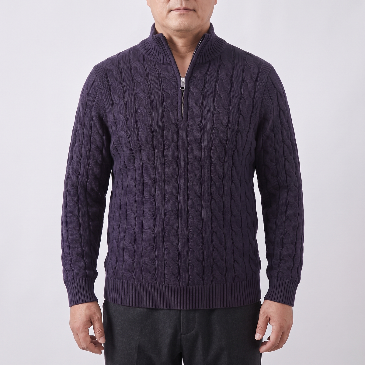 Premium Cable Knit Comfort Jumper
