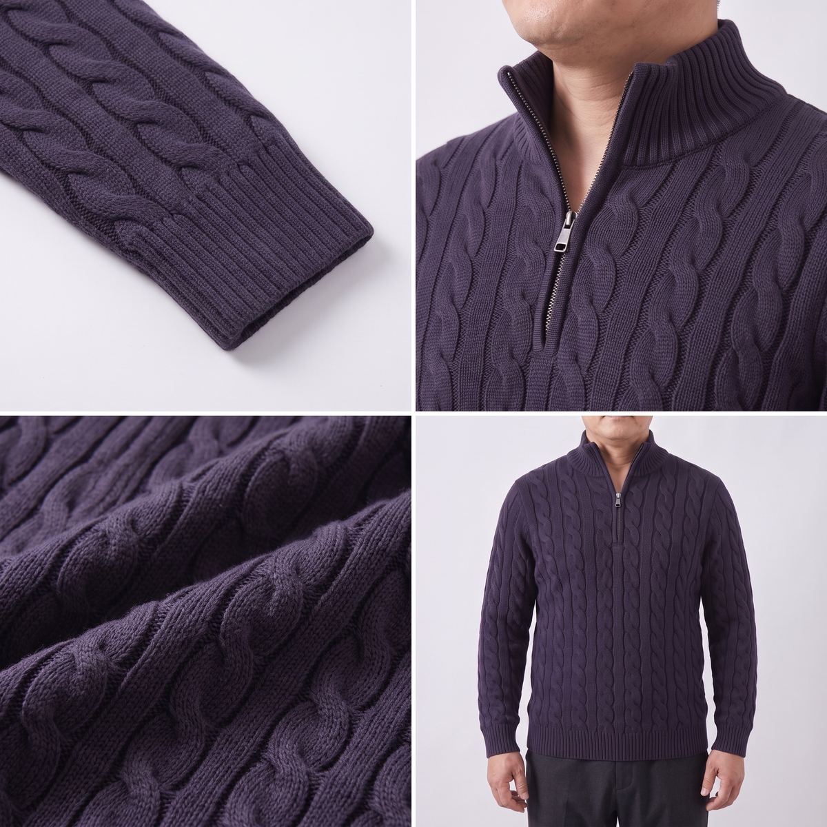 Premium Cable Knit Comfort Jumper