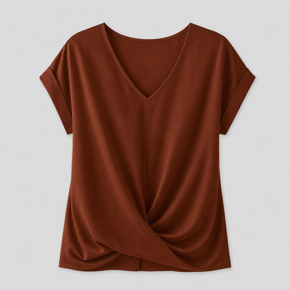 Talia Everyday Sweetheart Top - Red