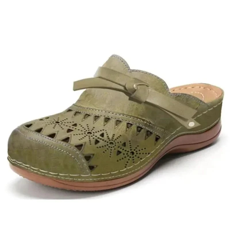 Tamsworth Comfort Shoes - Olive Green