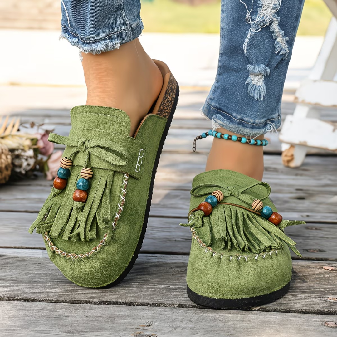Tavira Loafers - Green (Low Stock)