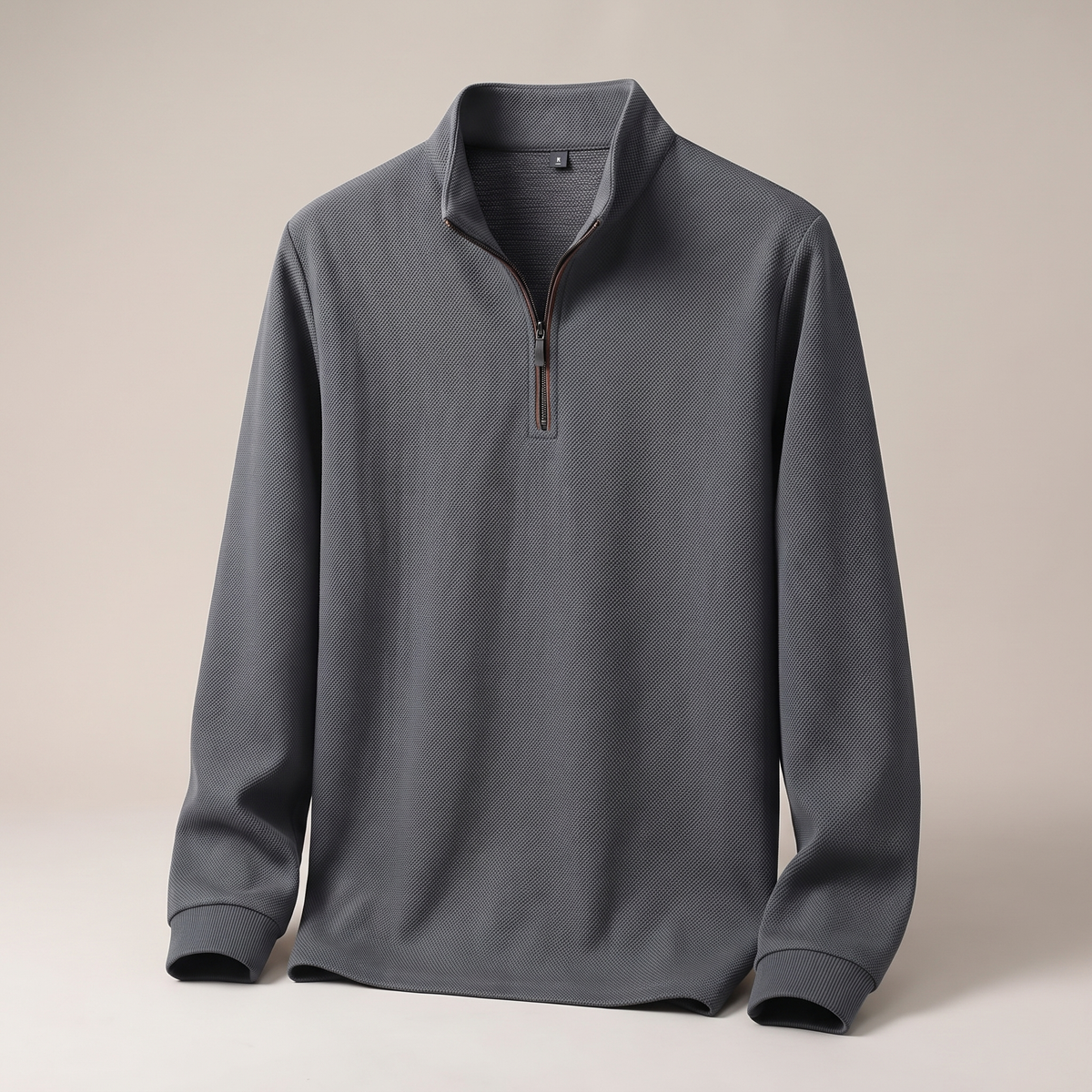 Tavren Quarter-Zip Pullover - Grey