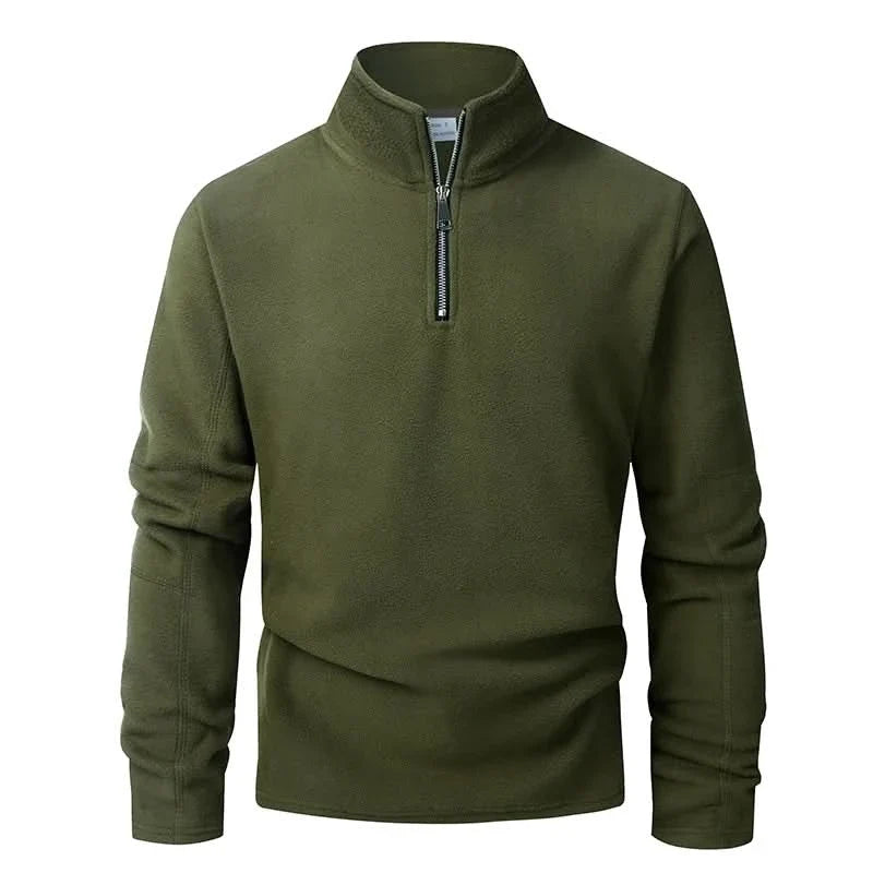 Telford Alpine Fleece Hoodie - Army Green