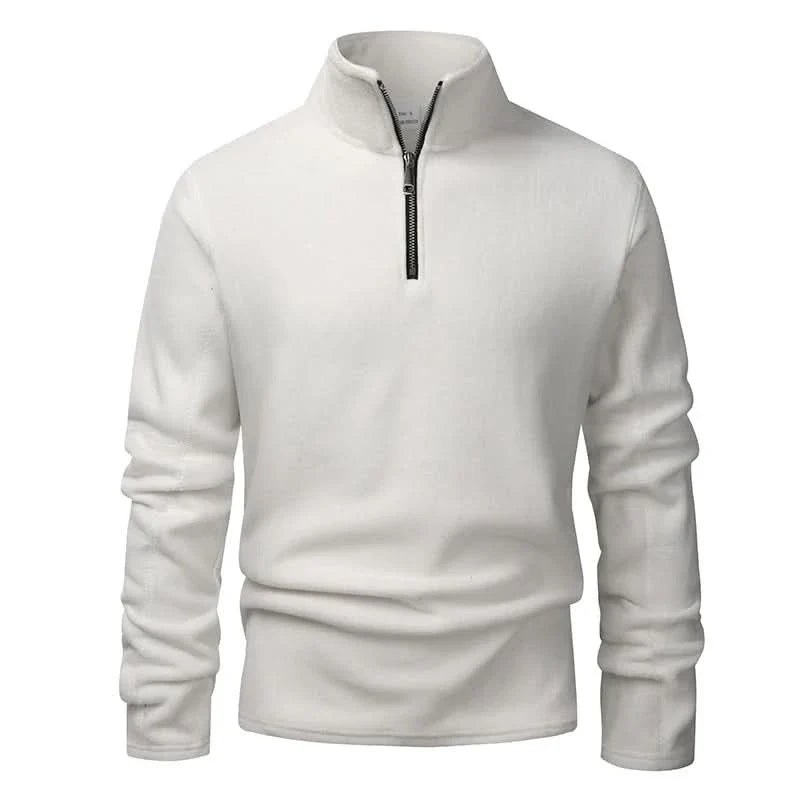 Telford Alpine Fleece Hoodie - White