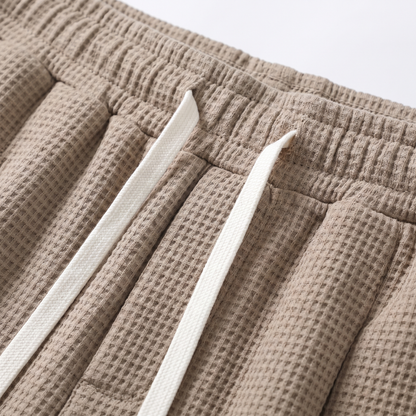 Textured Relaxed Fit Trousers
