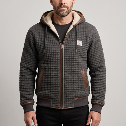 Warm Waffle Fleece Jacket