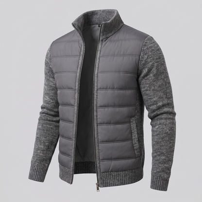 Thornton Warm Puffer Jacket - Dark Grey