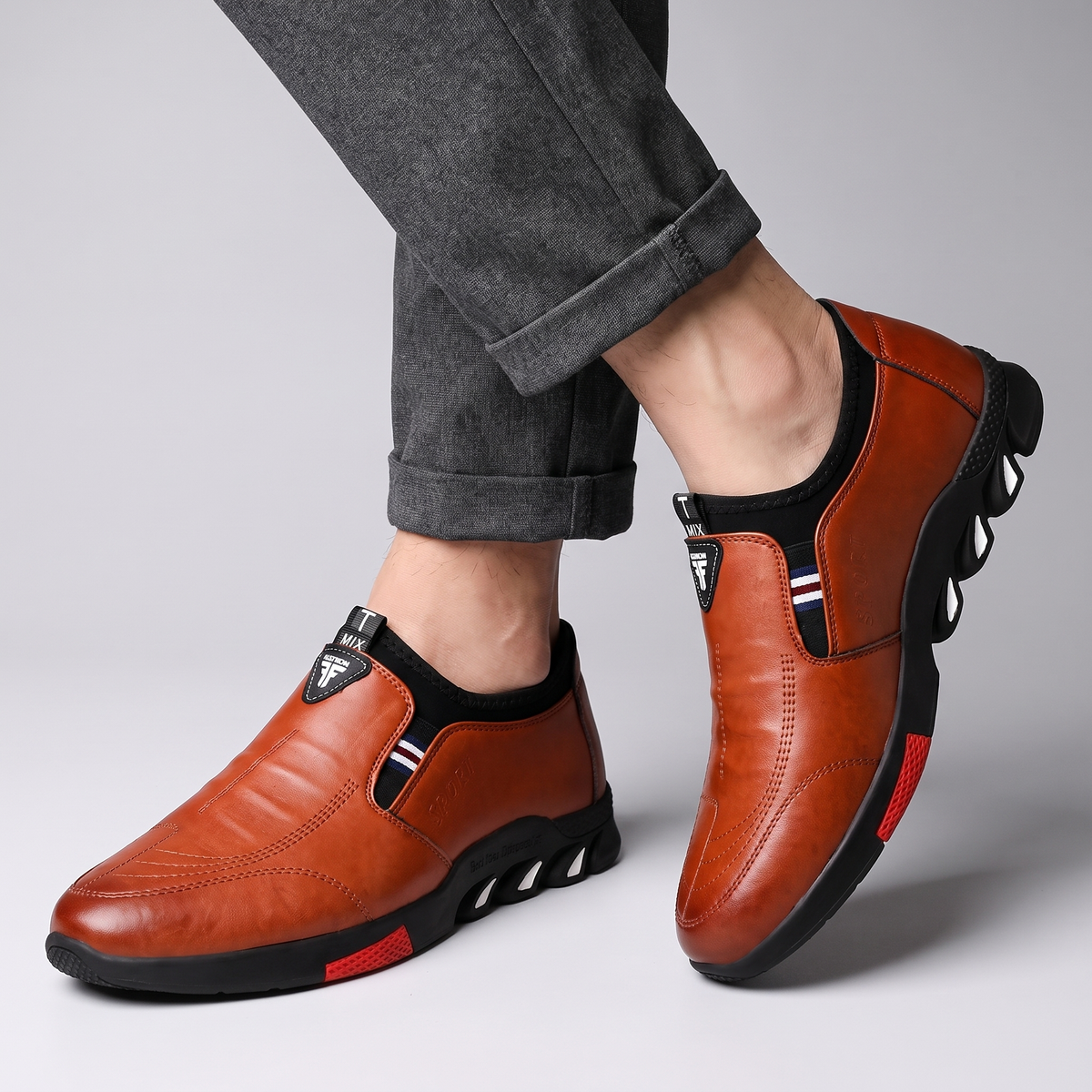 Timeless Leather-Look Formal Shoes