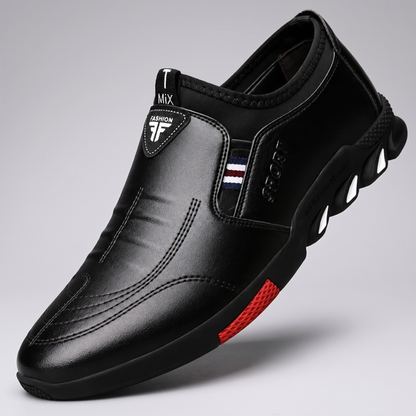 Timeless Leather-Look Formal Shoes - Black