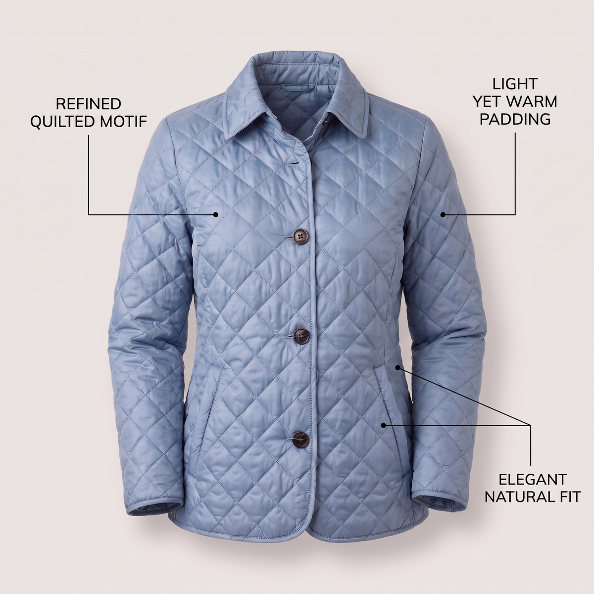 Timeless Quilted Comfort Jacket