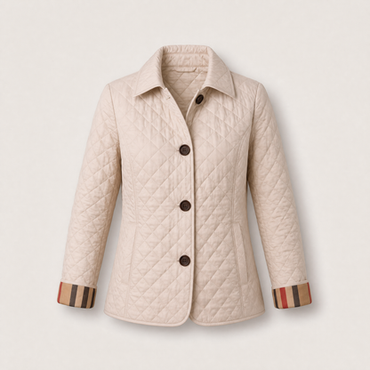 Timeless Quilted Comfort Jacket - Beige