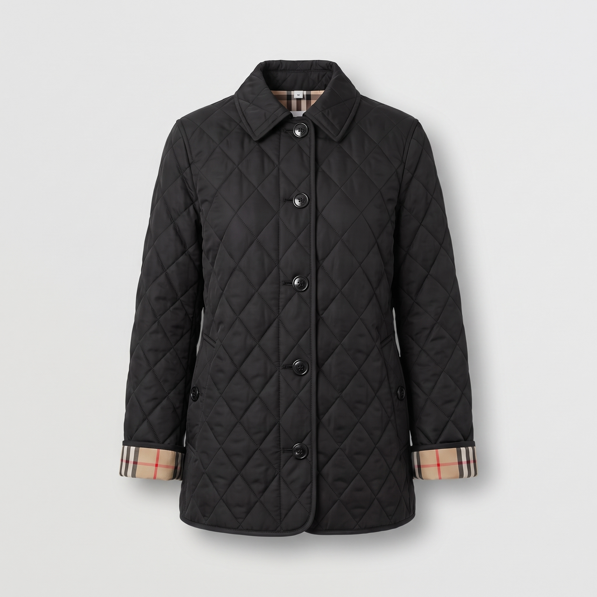 Timeless Quilted Comfort Jacket - Black