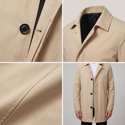 Timeless Single Breasted Coat
