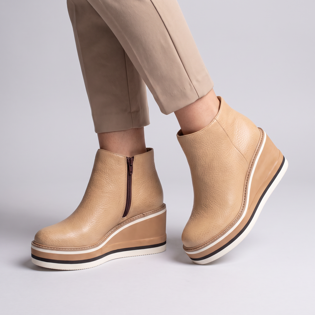 Timeless Wedge Ankle Boots