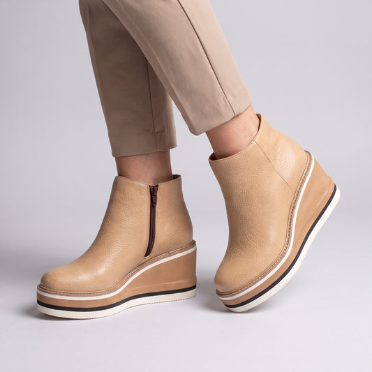Timeless Wedge Ankle Boots