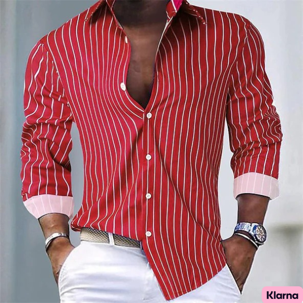 Torrington Long Sleeve Shirt - Red
