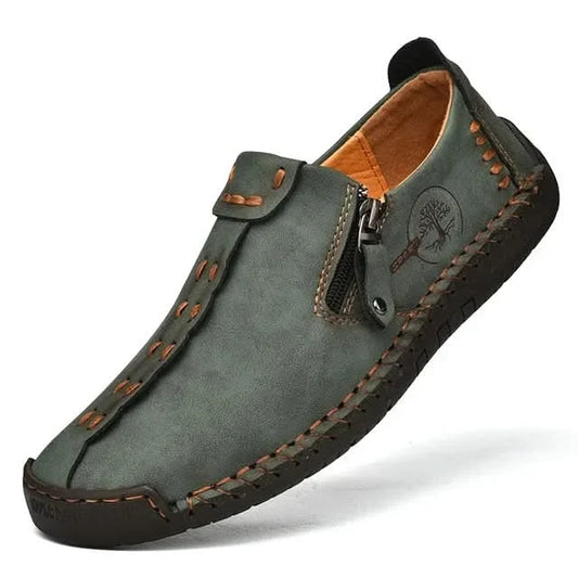 Trevain Classic Loafers - Green