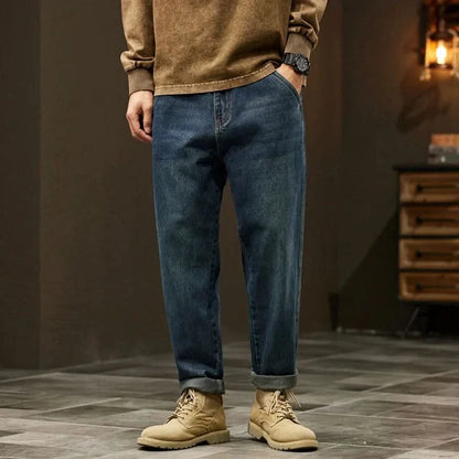 Trevain Modern Harem Jeans - Blue