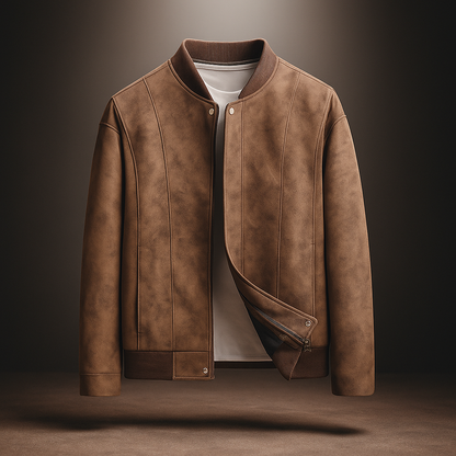 Union Bomber Jacket - Brown