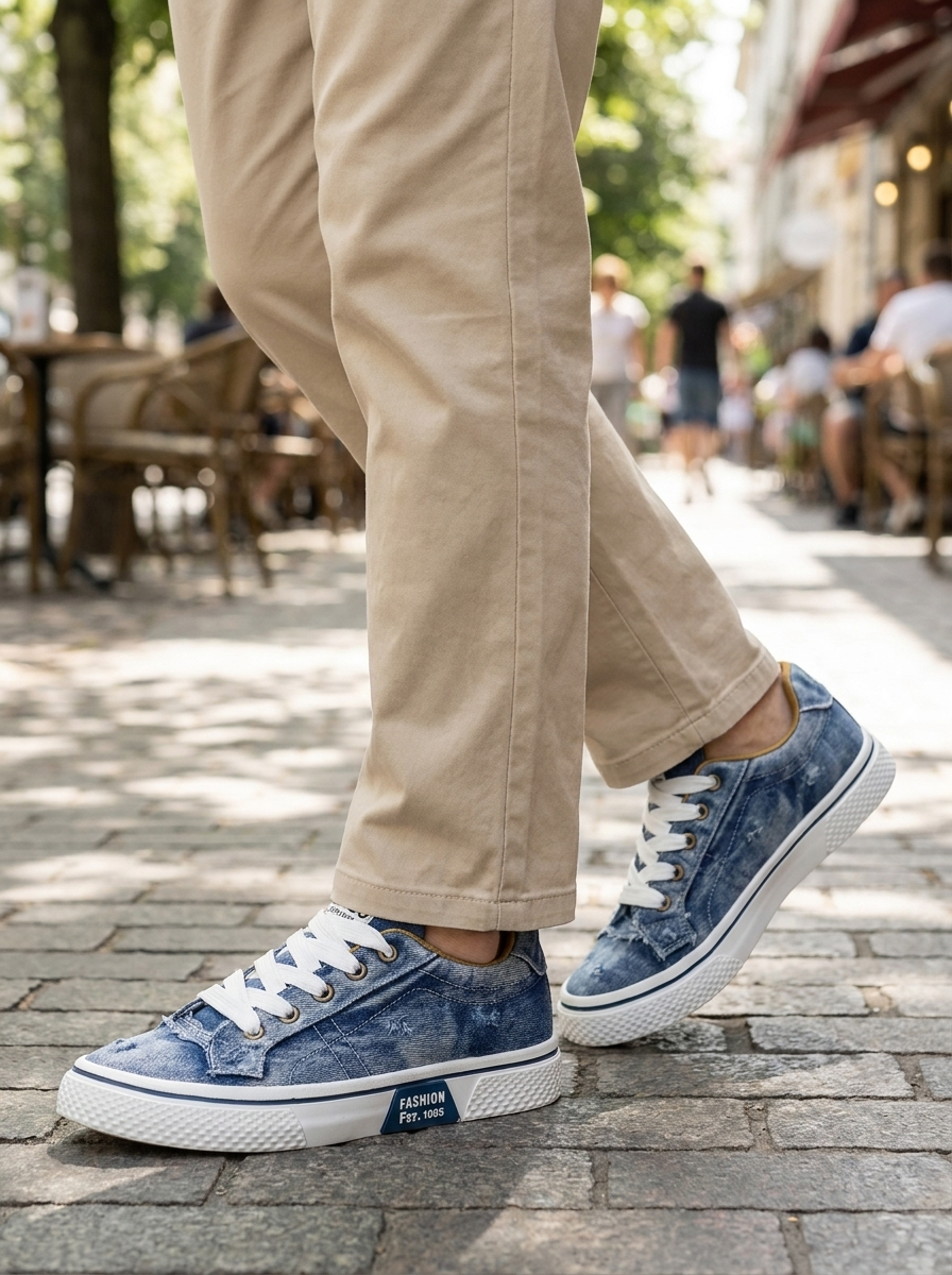 Urban Denim Sneakers