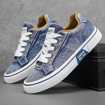 Urban Denim Sneakers - Blue