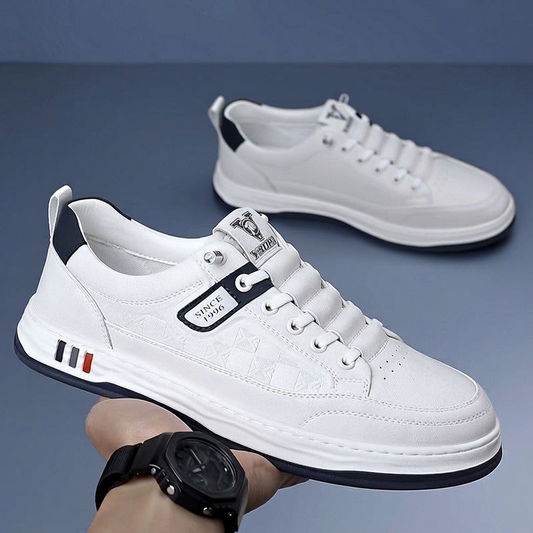 Valebridge Cushioned Low-Top Trainers - White