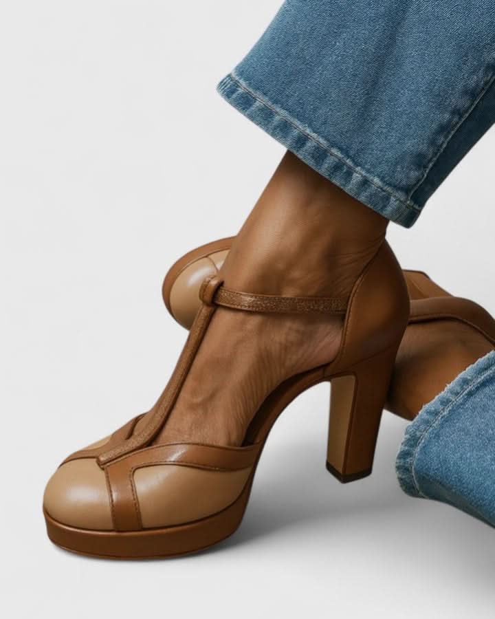 Valerie Comfort Pumps - Brown