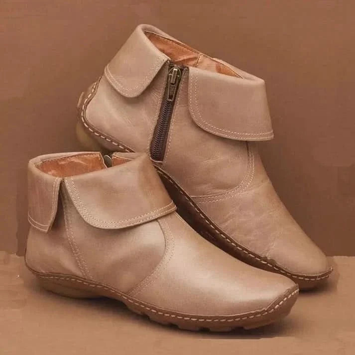 Valmont Weather-Ready Comfort Boots - Beige