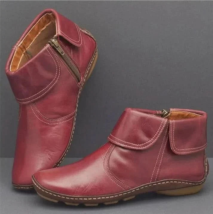 Valmont Weather-Ready Comfort Boots - Red