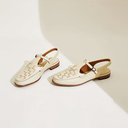 Verona Classic Loafers - Cream