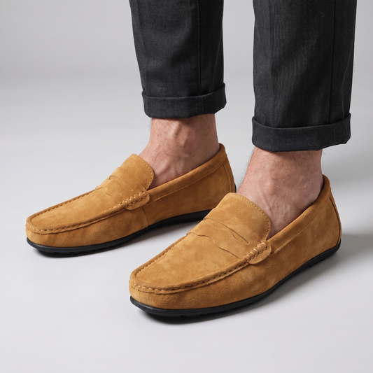 Verona Suede-Look Loafers