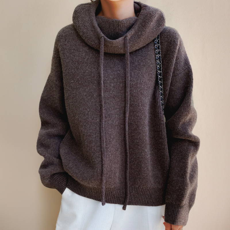 Veyra Luxe Hoodie - Brown