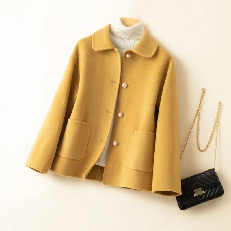 Vicky Coat - Mustard