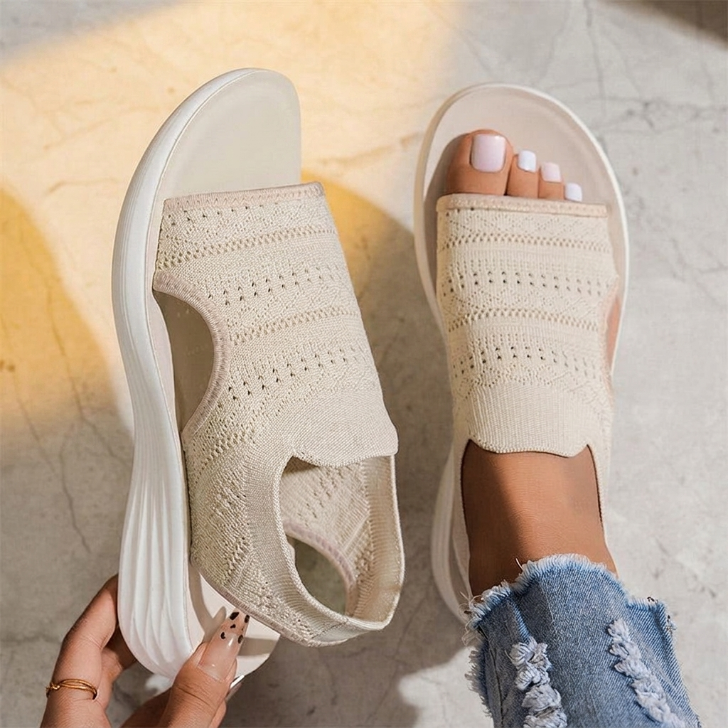 Virelton Breathable Comfort Platforms - Beige