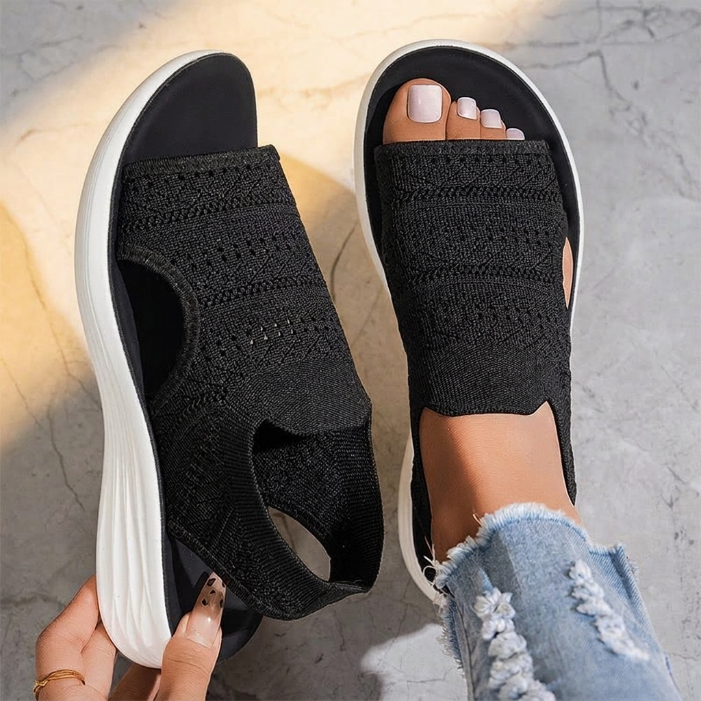 Virelton Breathable Comfort Platforms - Black