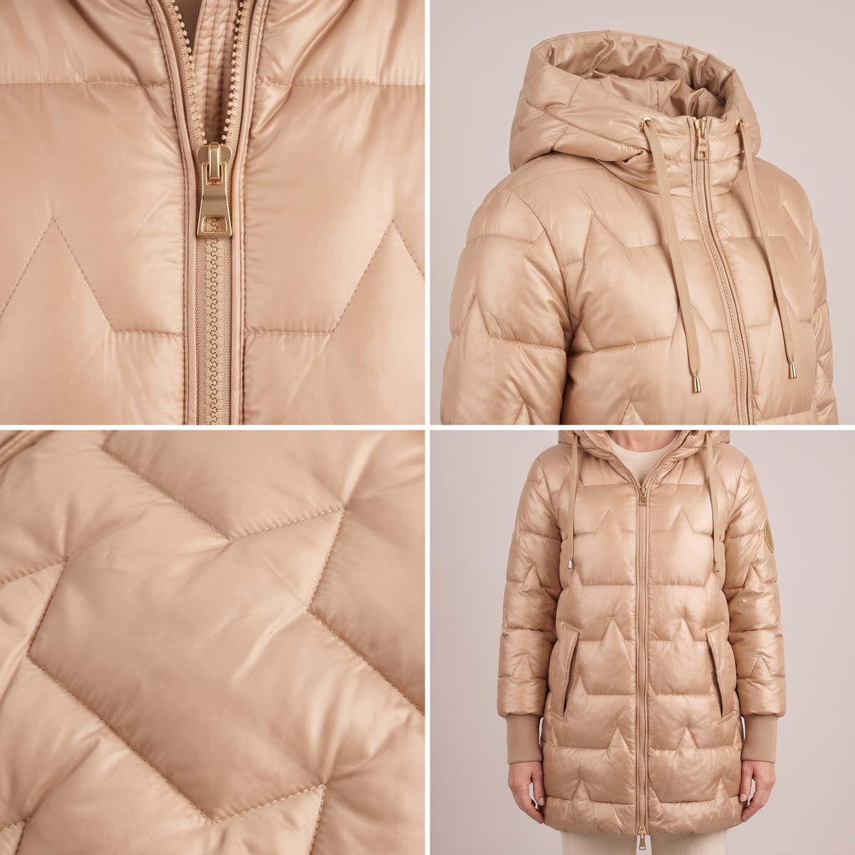 Warm Hooded Coat