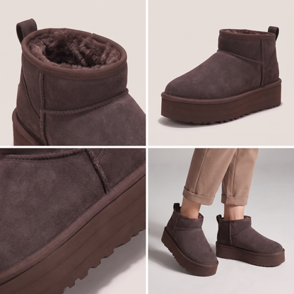 Warm-Lined Ankle Boots