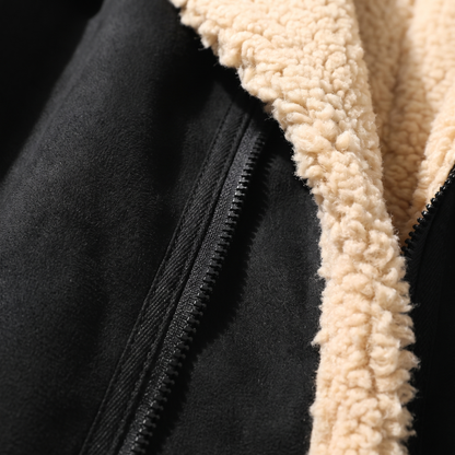 Warm-Lined Aviator Jacket
