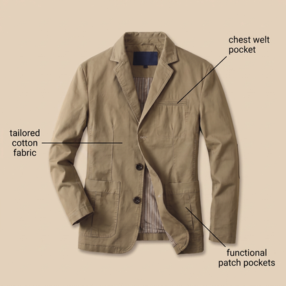 Westbourne Cotton Blazer