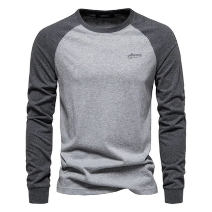 Westbrook Everyday Patch Tee - Light Grey