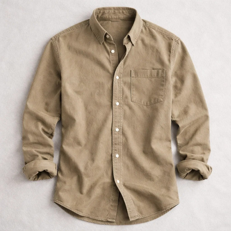 Westbrook Oxford Shirt - Brown