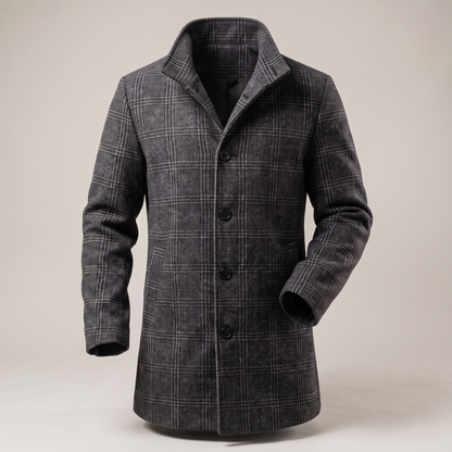 Westbury Heritage Check Jacket - Charcoal Glen Check