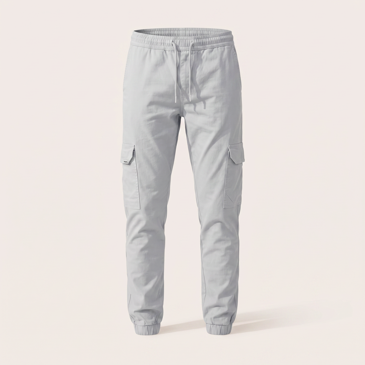 Westerby Tapered Cargo Joggers - Grey