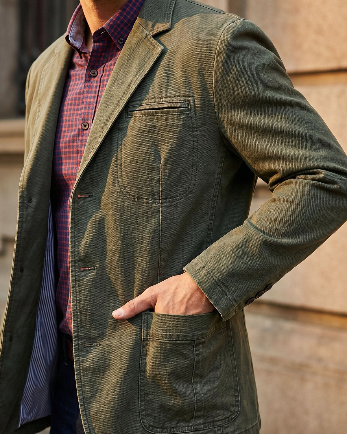 Westley Cotton Blazer